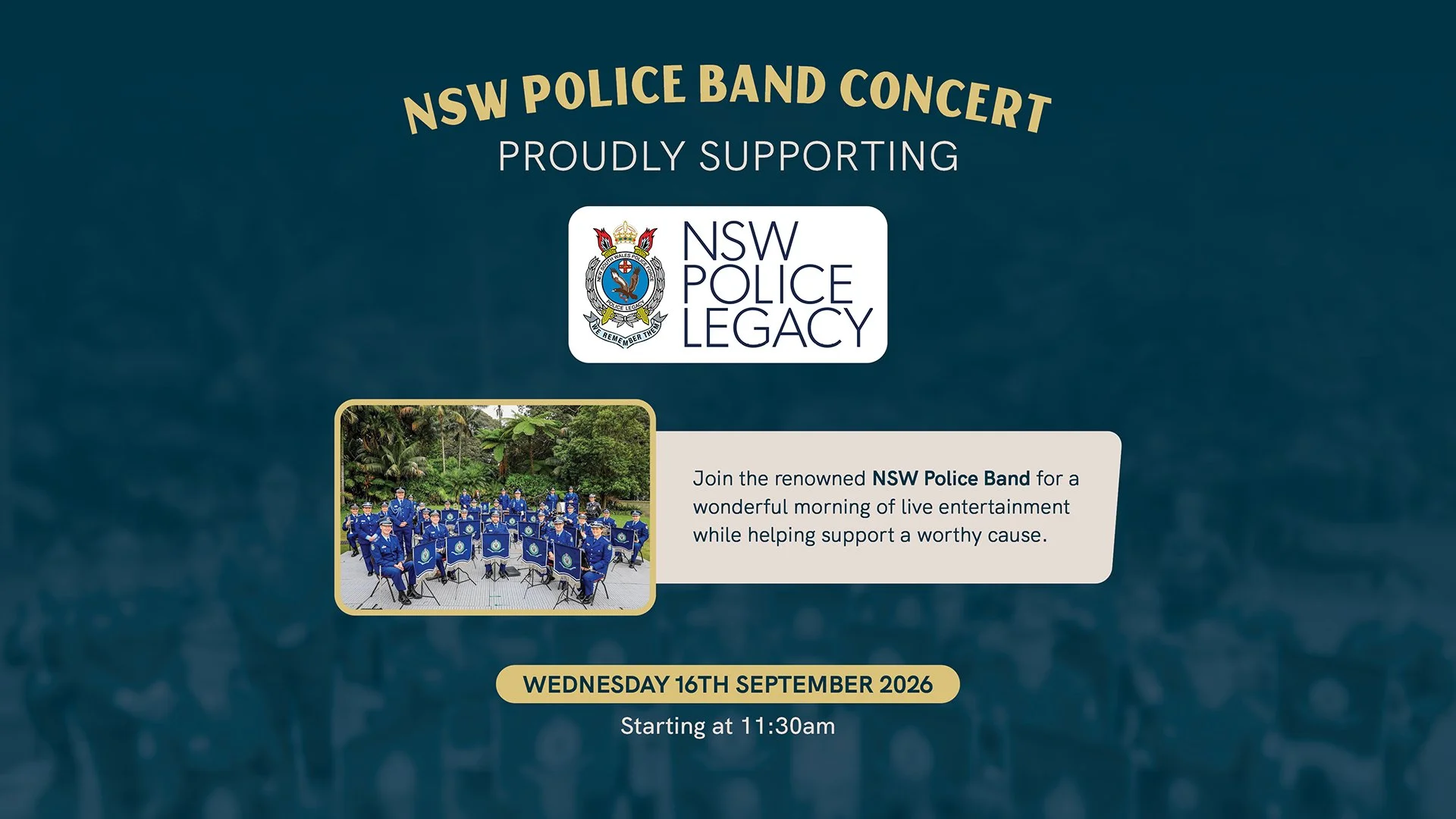 NSW Police Band Concert