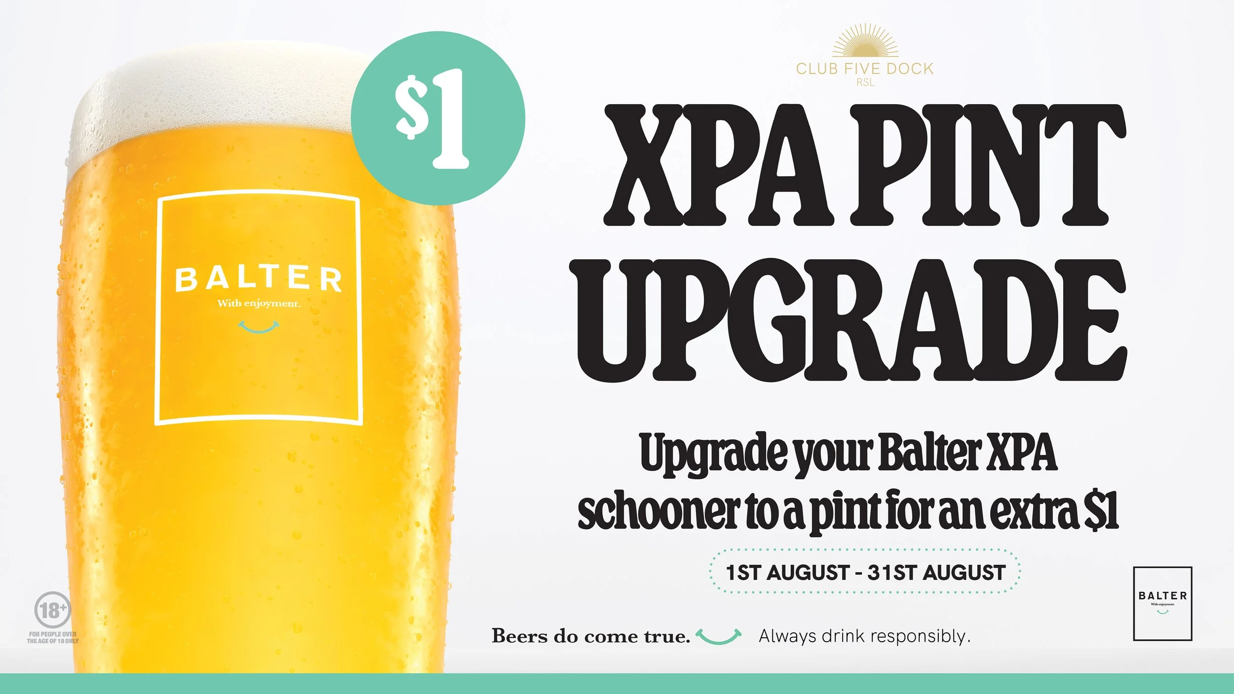 Upgrade your Balter XPA this August