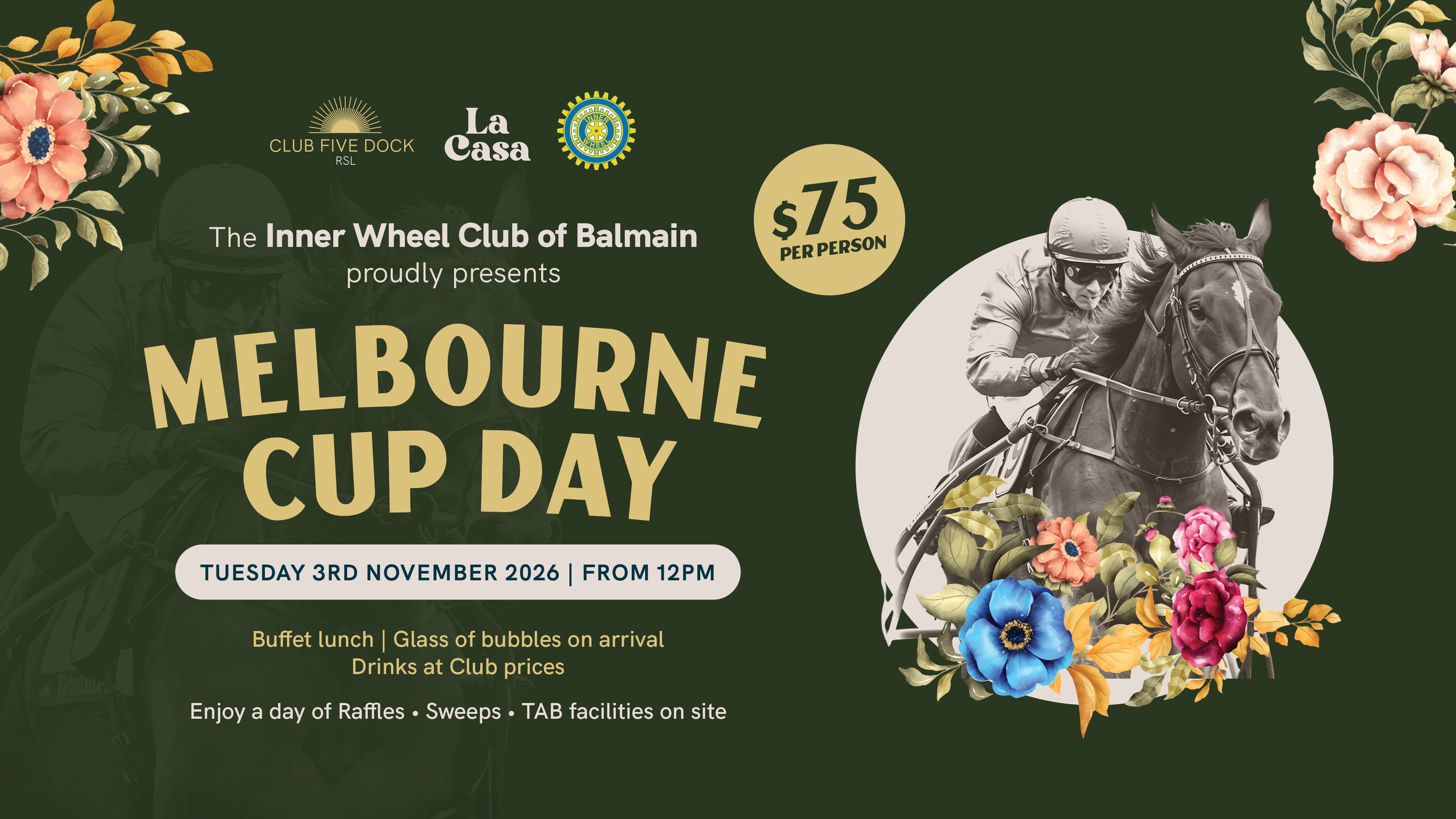 Inner Wheel Club of Balmain Melbourne Cup Day Lunch