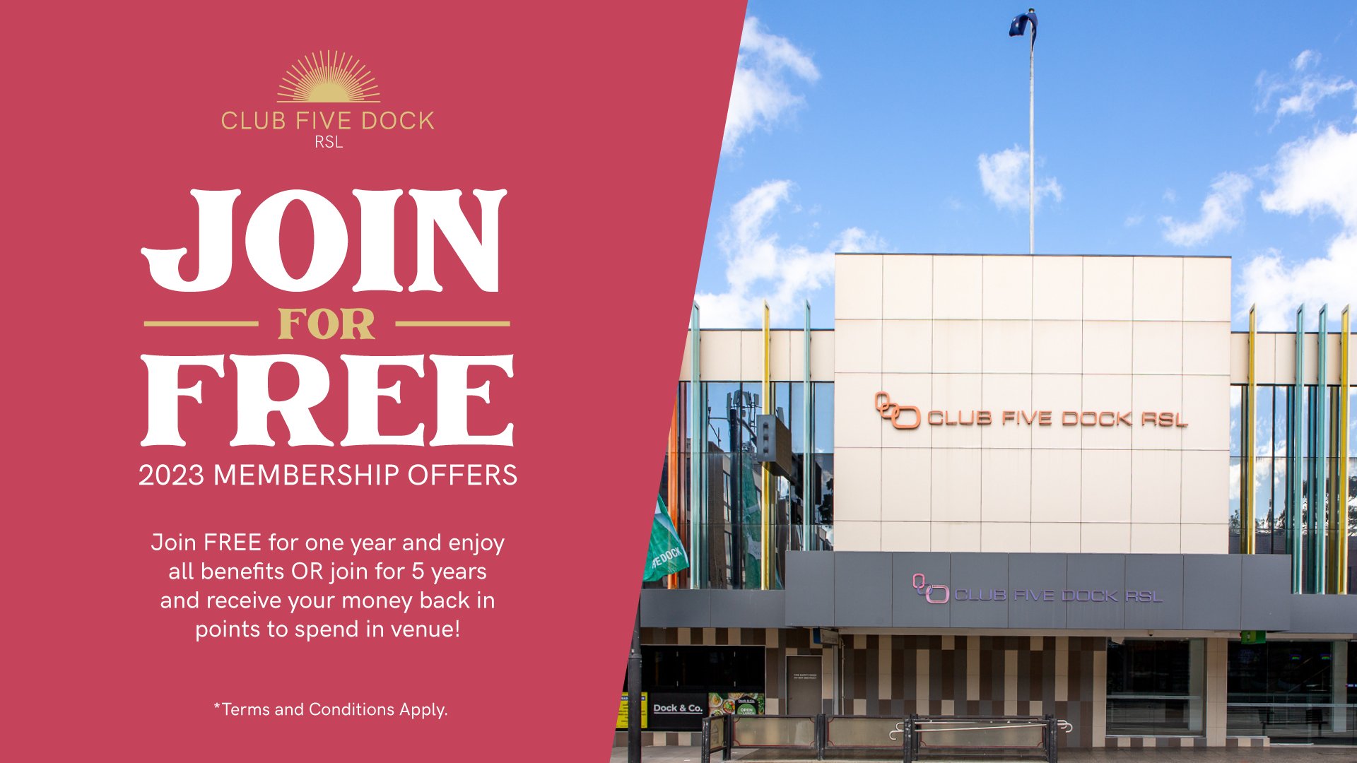 Member Information Club Five Dock RSL — Club Five Dock RSL