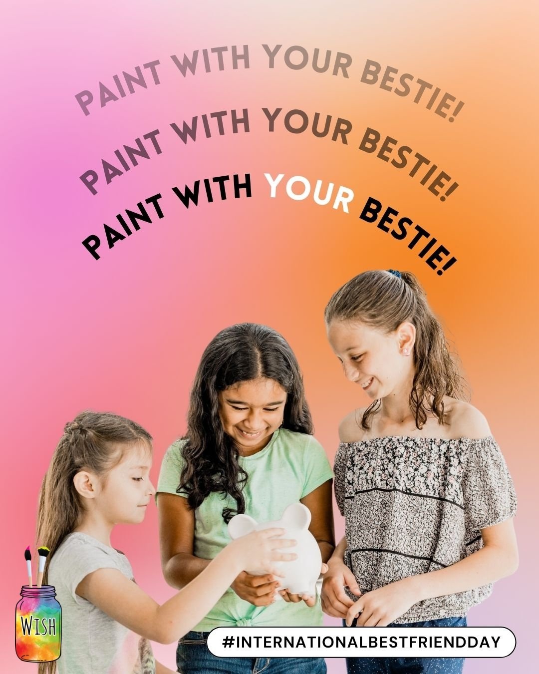 It&rsquo;s International Best Friend Day, what could be better than creating art with your bestie?! 💖🎨