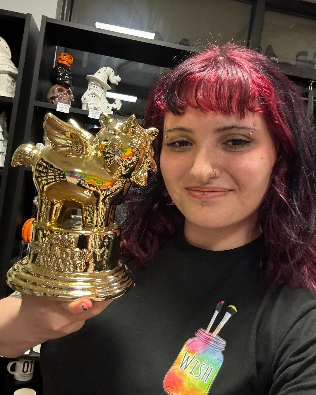 Meet the Team: Casey has been a part of our Wish family for 6 years! Her favorite part about working at Wish is working with great coworkers and painting samples for the studio. All of those beautiful samples we have around our studio? A lot of them 