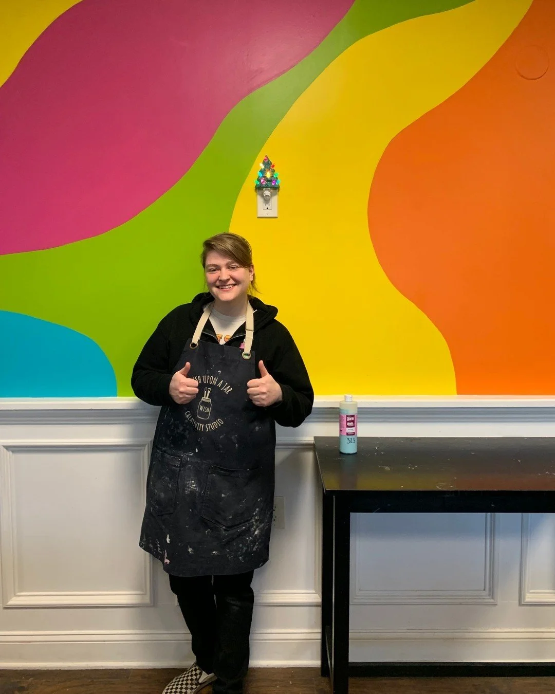 Meet the Team: Tina is the newest member of the Wish family and has been working with us since September! She loves helping unlock creativity in those who don&rsquo;t think they&rsquo;re artsy. She fell in love with ceramics in college where she stud