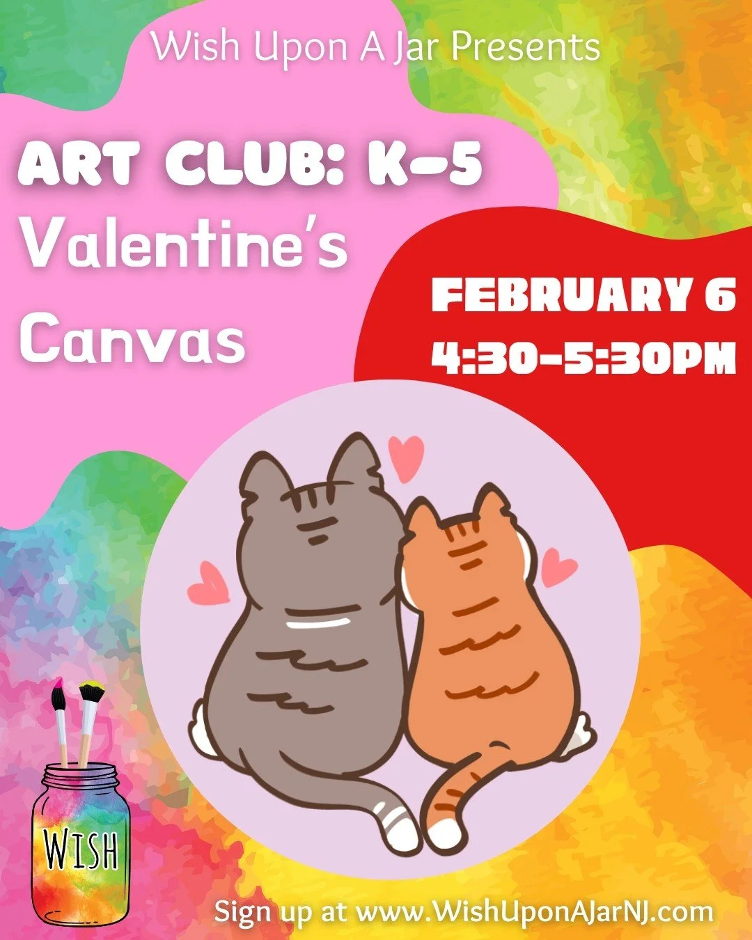 Our February Art Club schedule is up and open for sign-ups! Head to the link in our bio to sign up 🎨