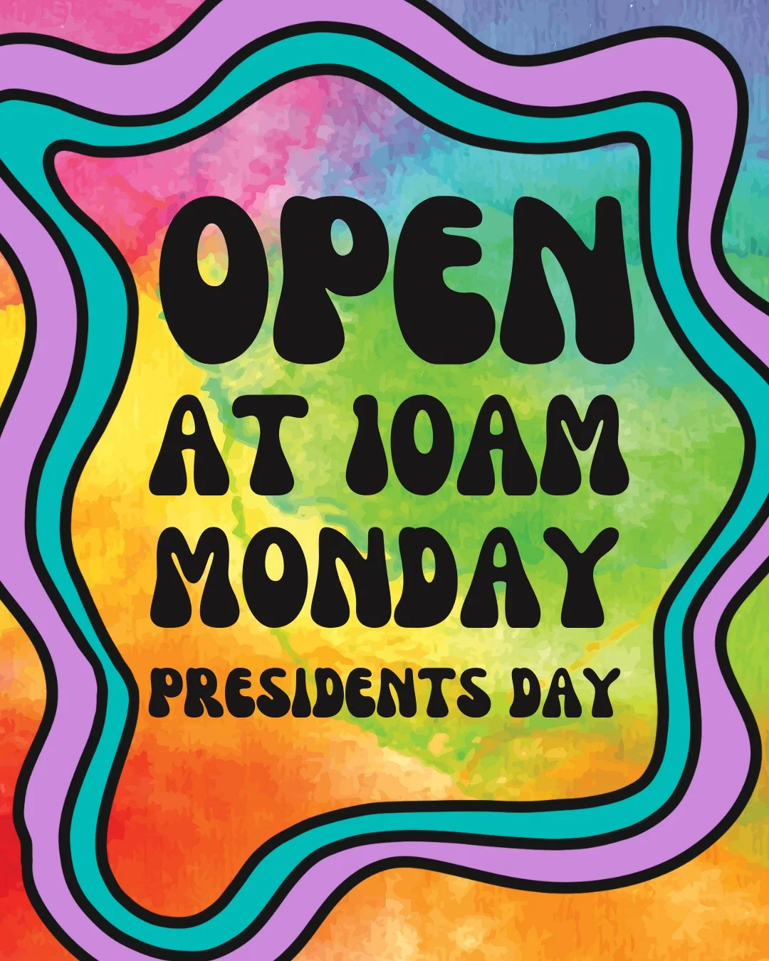 We're opening early at 10am for President's Day on Monday ❤️🤍💙 Stop in to the studio to paint or join us at 12:30 down the road at @icarusbrewing for a family-friendly paint &amp; sip 🎨