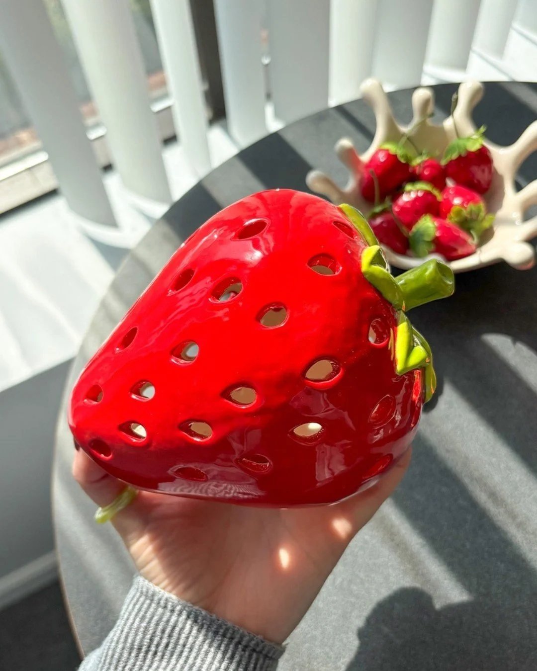 Have you seen our new strawberry lantern from our friends at @gareinc? 😍🍓