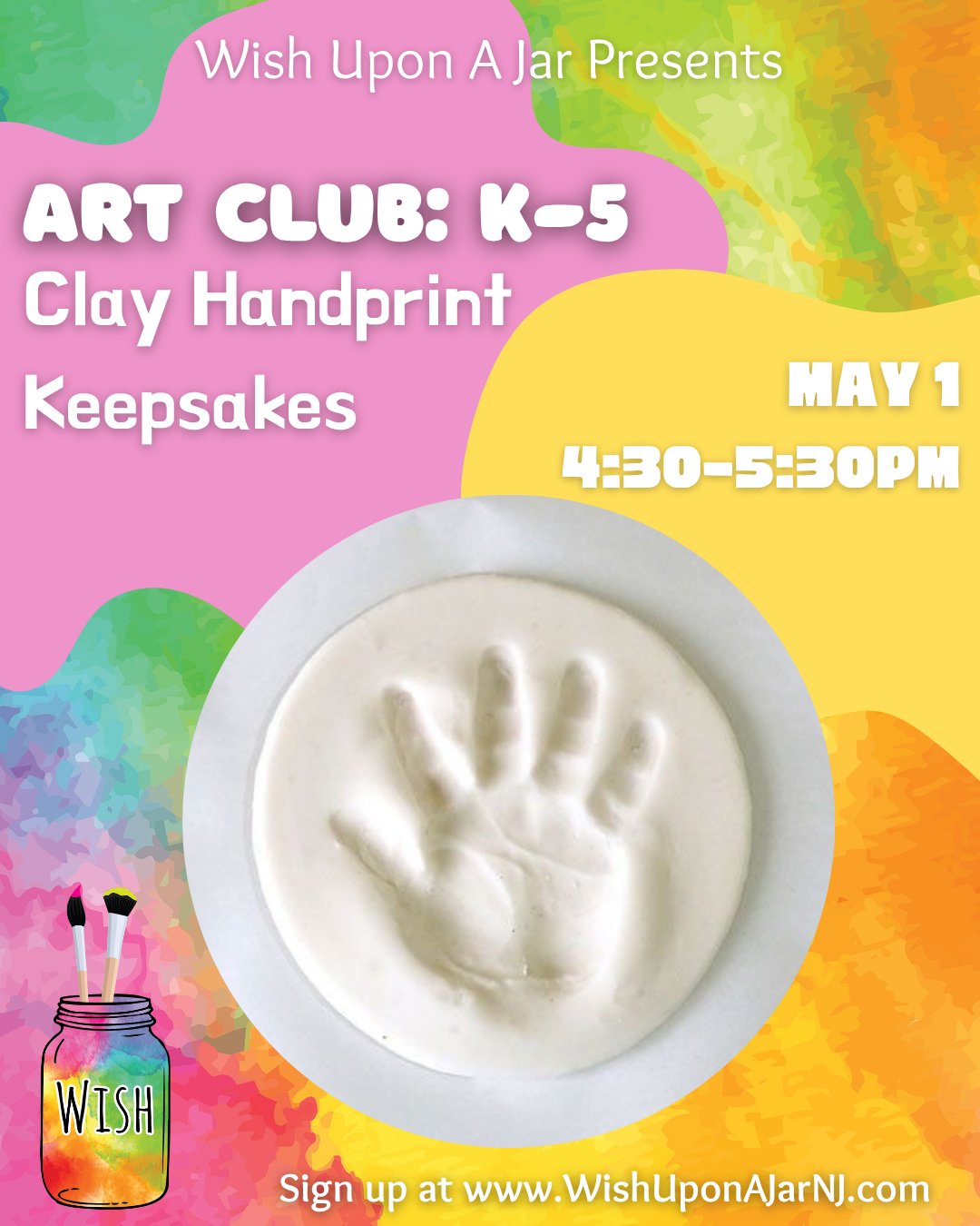 Our May and June Art Club schedule is up and open for sign-ups! Head to the link in our bio to sign up ☀️🎨