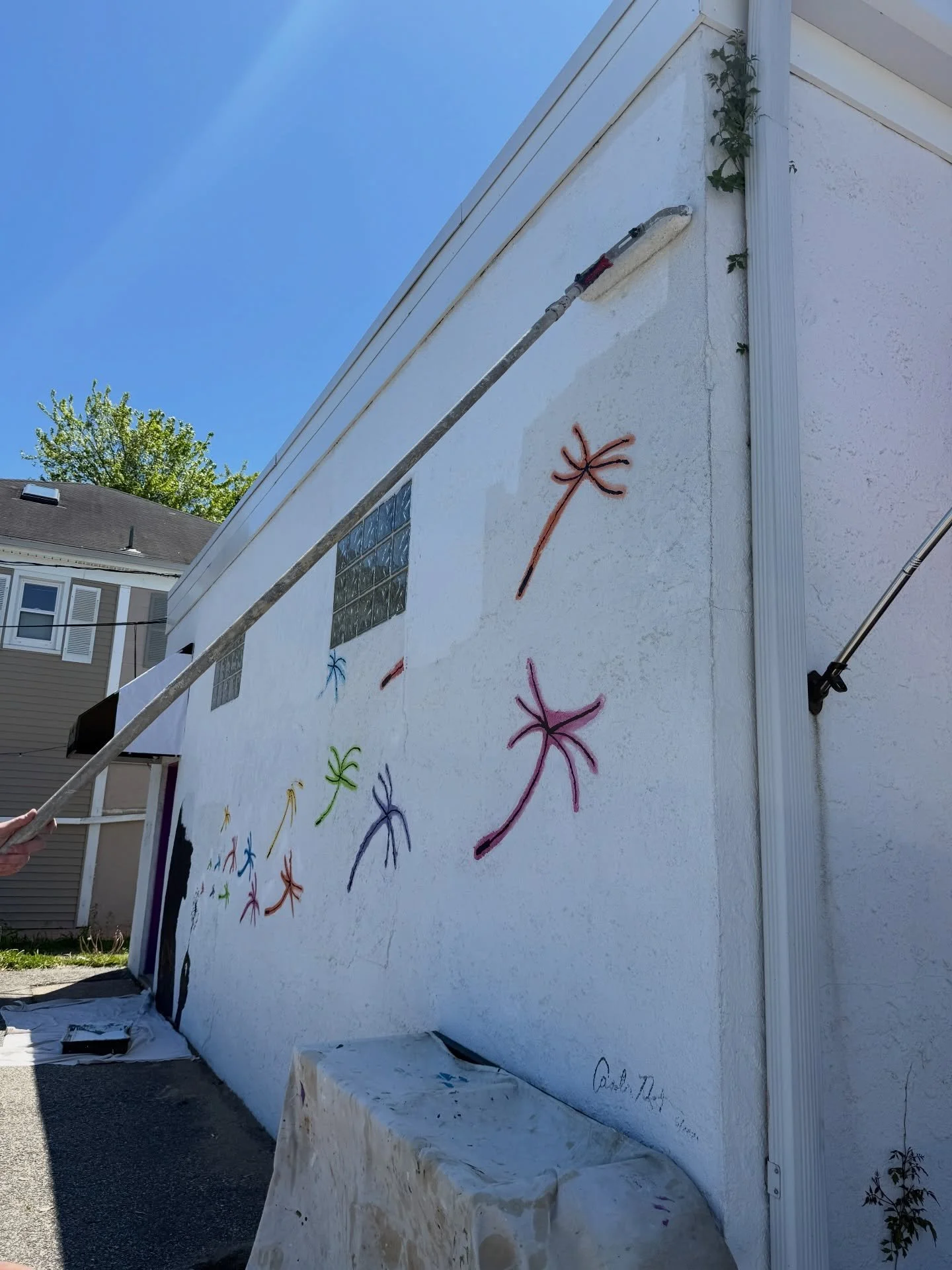 Big changes happening 🎨 Any guesses of what&rsquo;s to come?!