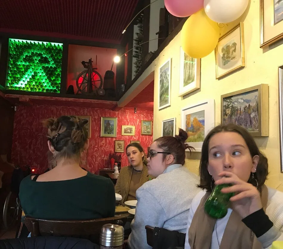 📍 Somewhere in the middle of Krak&oacute;w lies Massolit - a bookshop and cafe with room after room of an almost fantasy esque, maze-like pathway of books in Polish, English and many other languages lining shelves, walls and floors alike with equal 