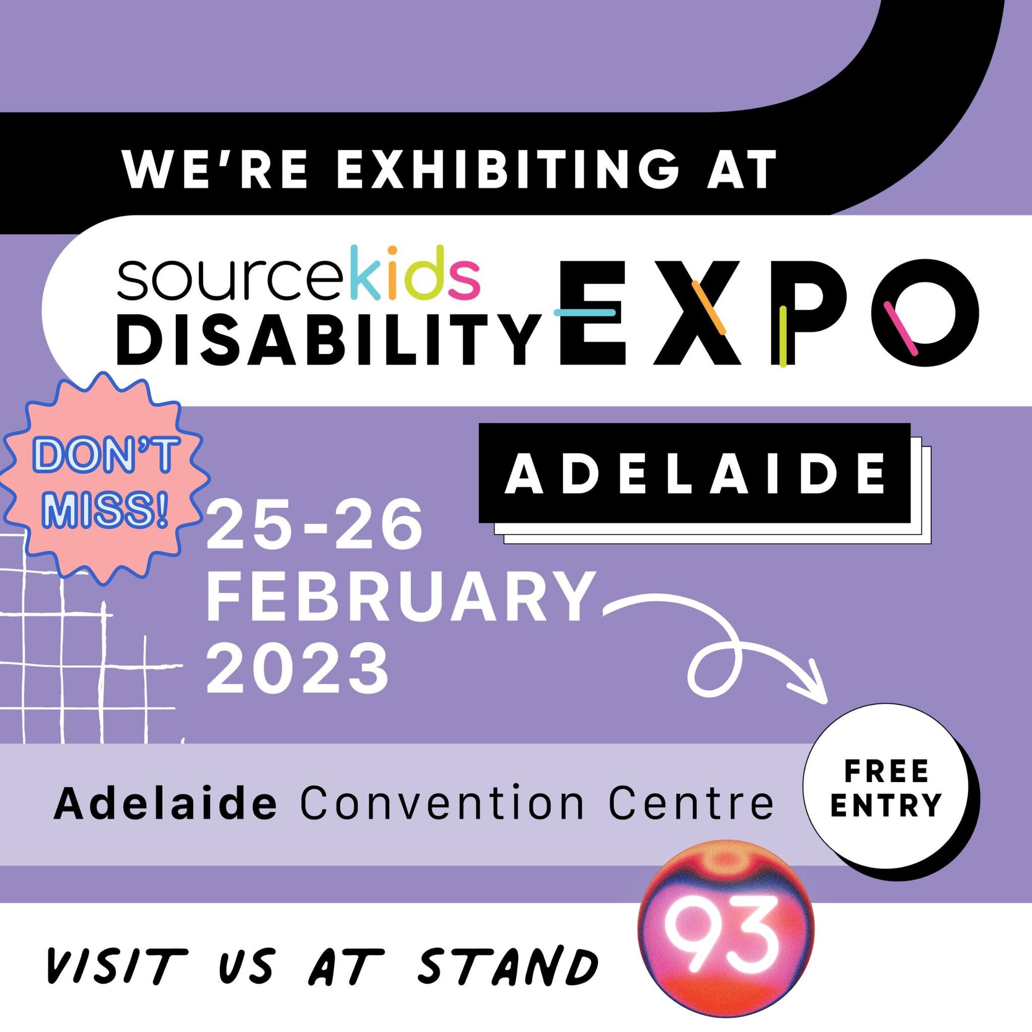 It's neeeaaarrrllllyyyyy here!! 

We're getting everything finalised for the Adelaide Source Kids Expo held tomorrow and Sunday at the Adelaide Convention Centre and we are SO EXCITED!

We'll also be taking part in Plan Tracker's Scavenger Hunt, so m