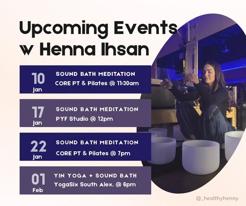 Excited for these sound baths! If you&rsquo;d like the full dates, times, and registration info sent straight to your inbox, drop your email in a DM or comment below. 

📍NOVA

#soundbathmeditation #soundbaths #meditation #chakrabalancing #mindful