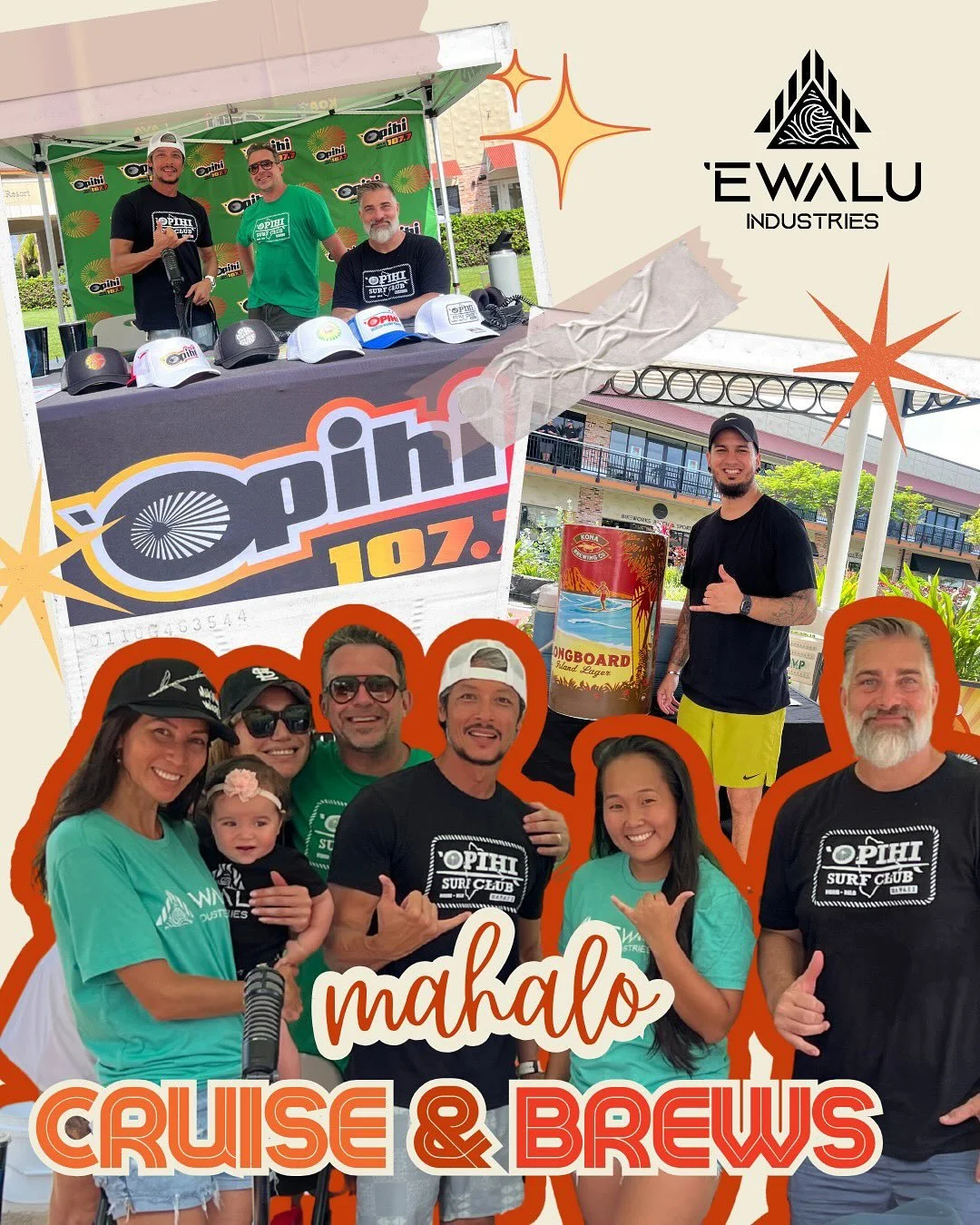 A huge mahalo to our partners, sponsors, vendors, car show participants, and every guest who made Cruise &amp; Brews such a success. Your support and generosity go directly toward building resilience and leadership in youth as they explore and prepar