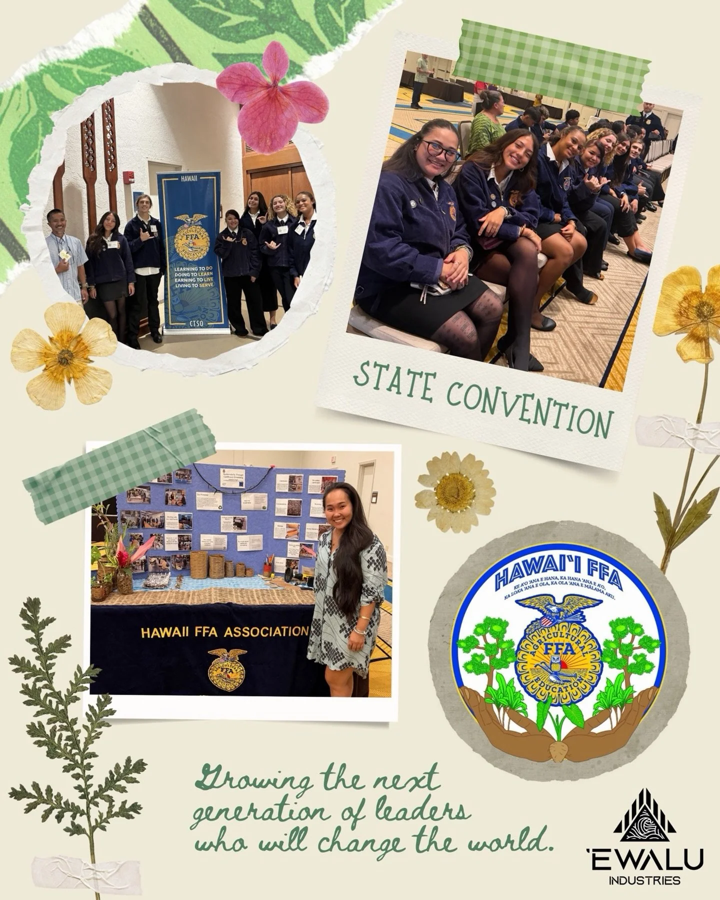 We were honored to serve as judges at the @hawaiiffa 2026 State Convention. Our mission aligns deeply with FFA&rsquo;s vision of growing the next generation of leaders who will change the world &mdash; and they&rsquo;re already doing just that 🌱 Mah