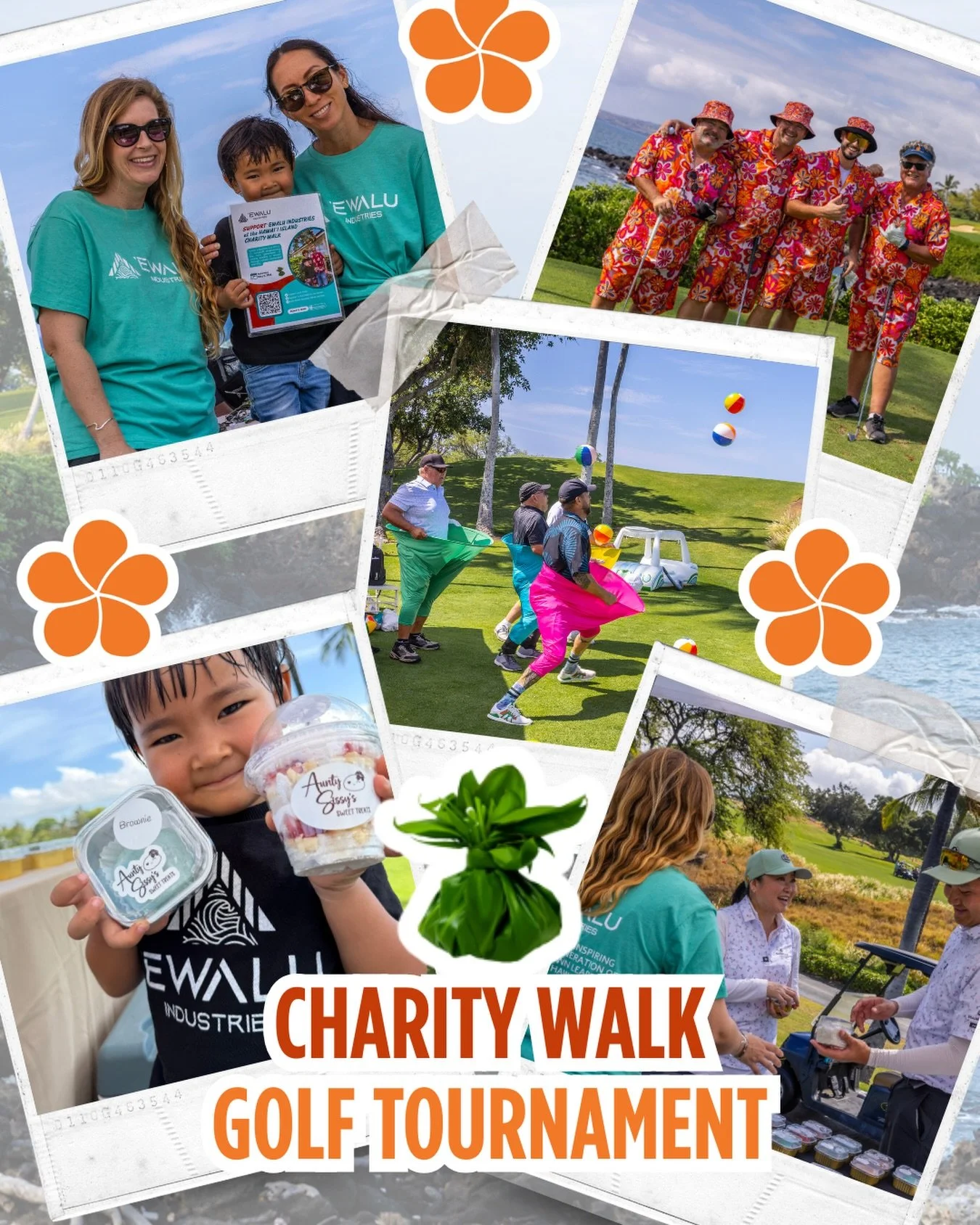 Rainy days this week got us thinking about the sunshine and good company at this past weekend&rsquo;s @charitywalkhawaiiisland Golf Tournament ⛳️ Our booth had the yummiest treats from @aunty_sissys_sweet_treats and @hawaii_lava_scones with the BEST 
