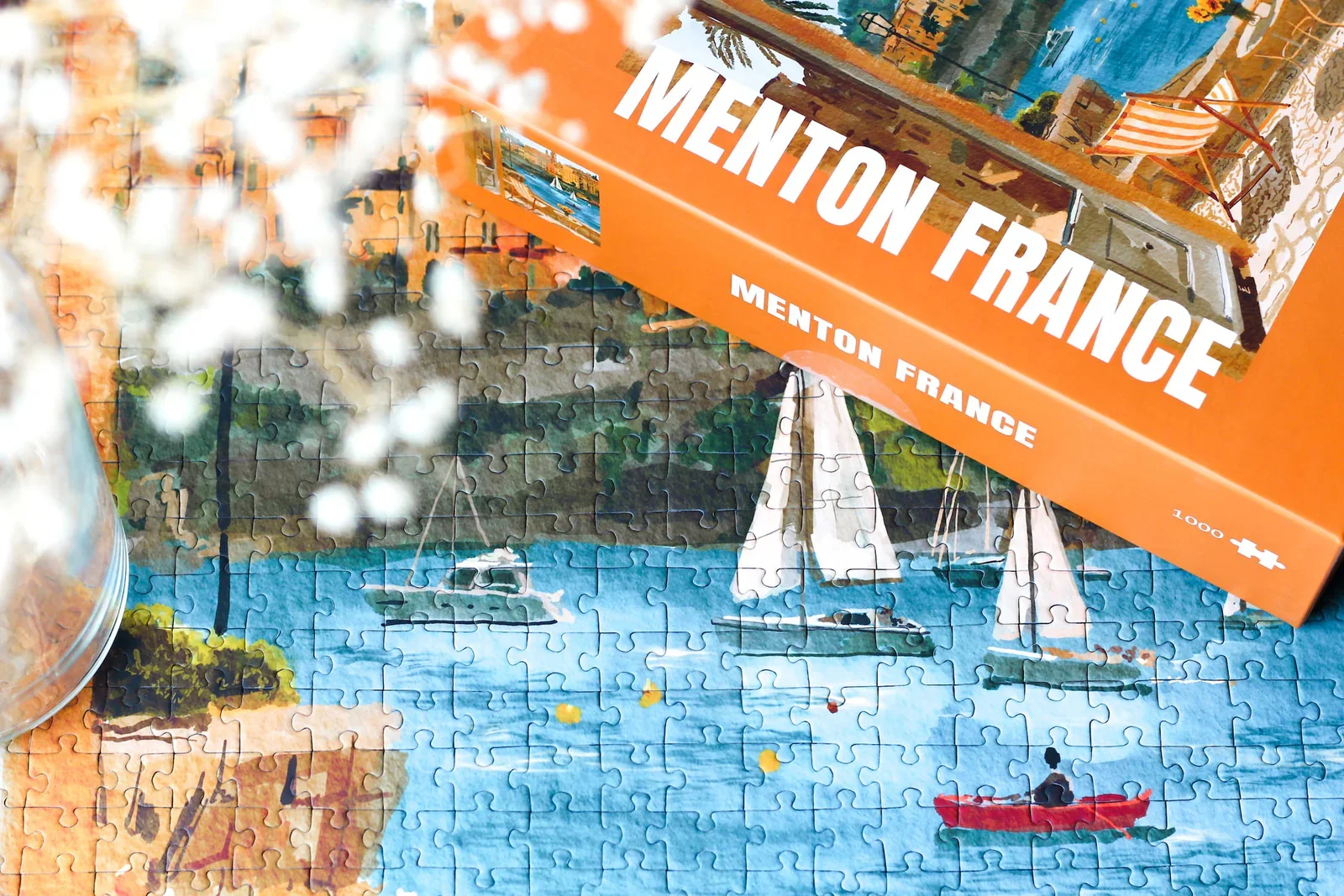 July in Menton