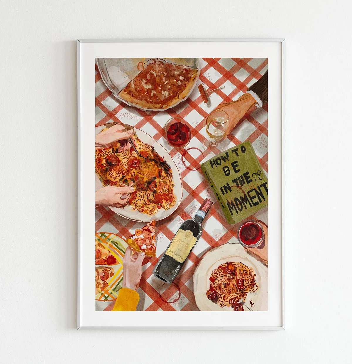 Pizza & Pasta party — Ekaterina Zagorska Art