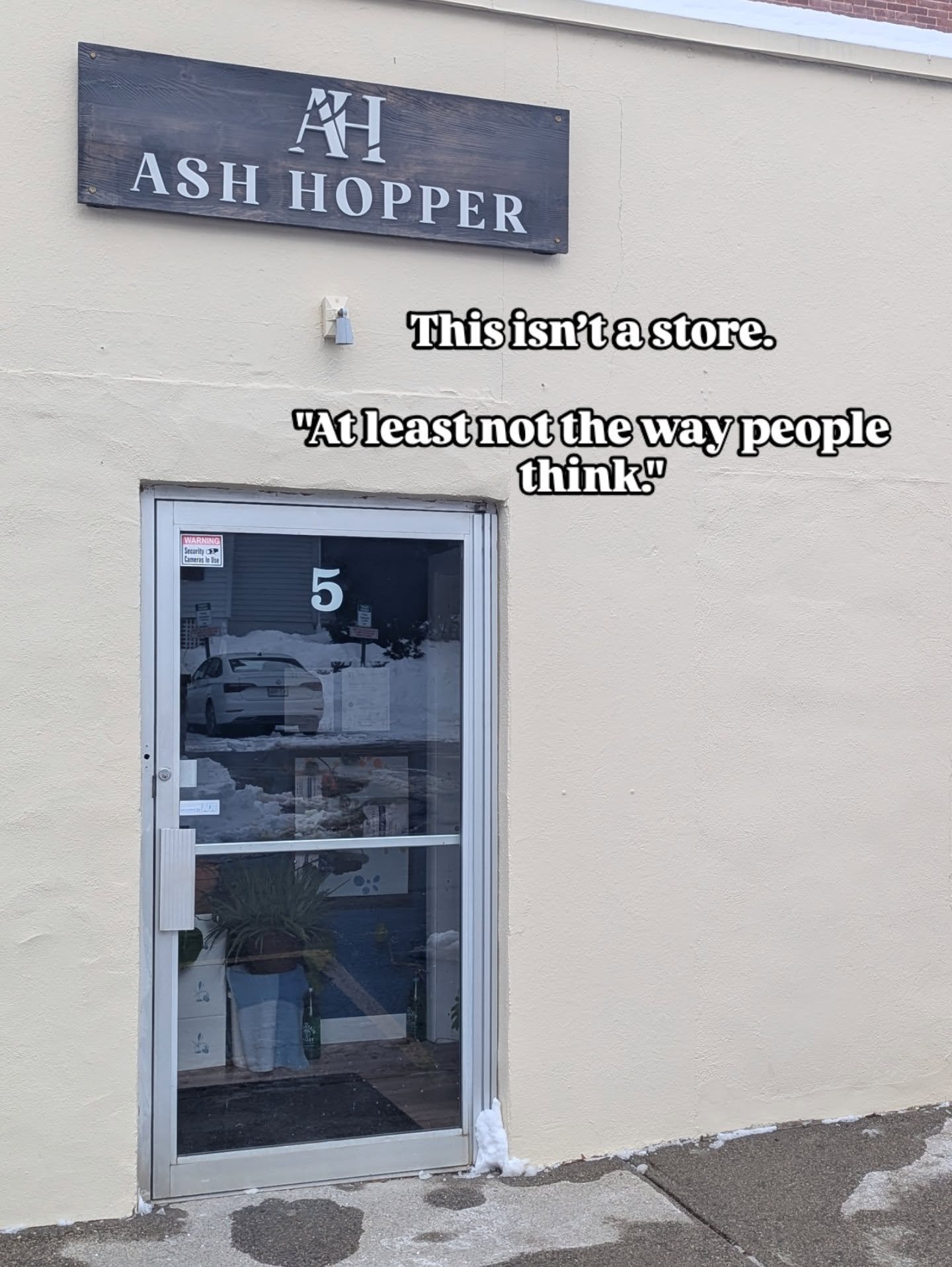 Sharing this for anyone building something with their hands.

Our studio isn&rsquo;t a traditional retail shop ...it&rsquo;s a working production space. Most of our revenue comes from being out in the world: markets, wholesale, hospitality partnershi