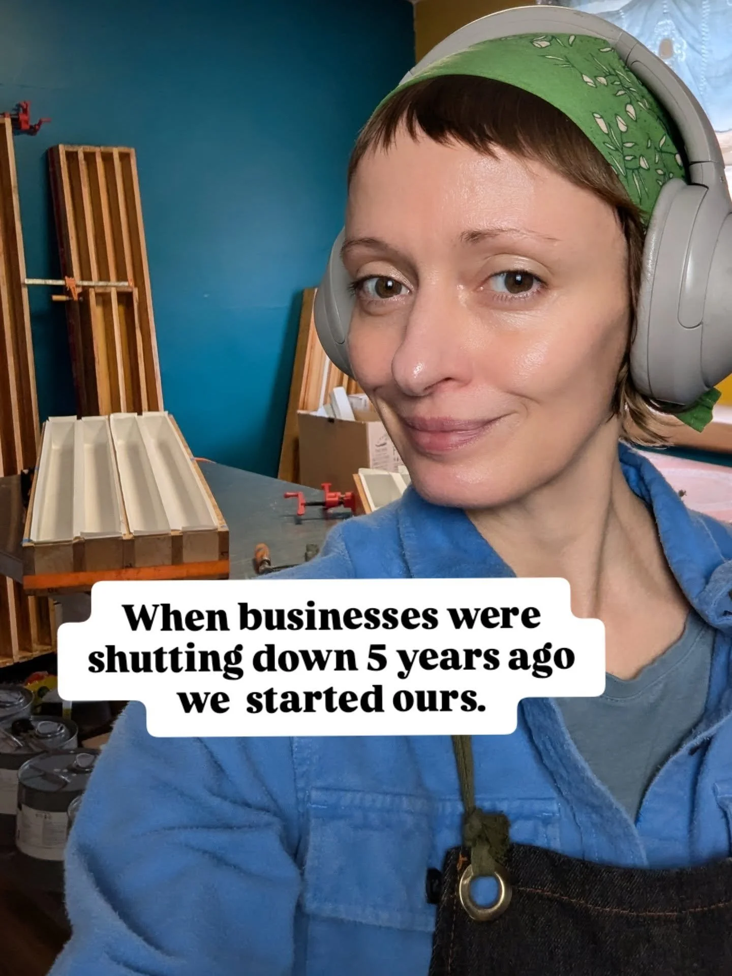 Five years ago, when so many businesses were shutting down, we started ours.

I still think about that sometimes.

We began in a moment of so much uncertainty, and maybe that&rsquo;s part of why I still have these moments where I can&rsquo;t fully be