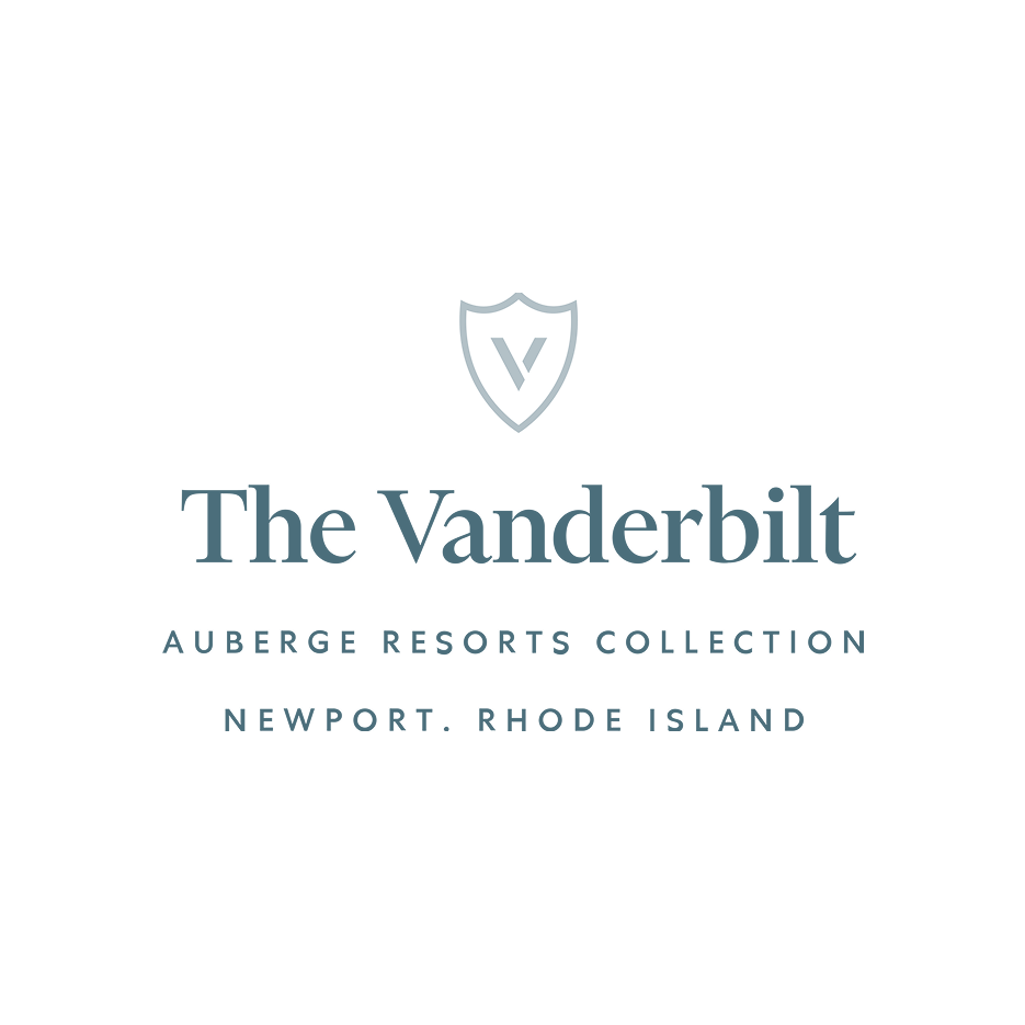 Logo for The Vanderbilt Auberge Resorts Collection in Newport, Rhode Island