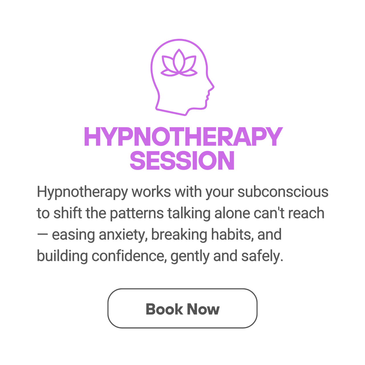 Hypnotherapy Session