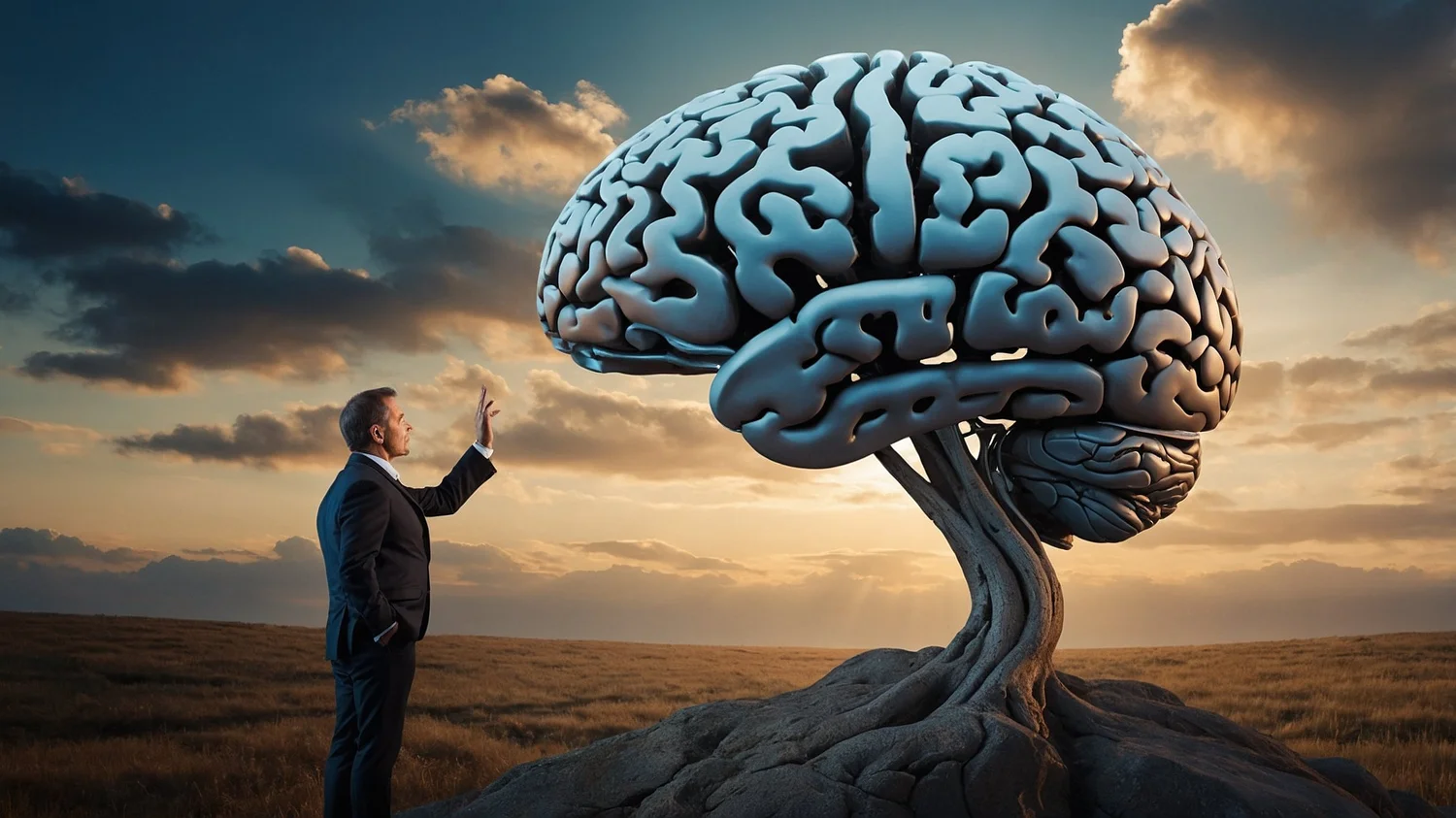 An image representing the mind processing and healing