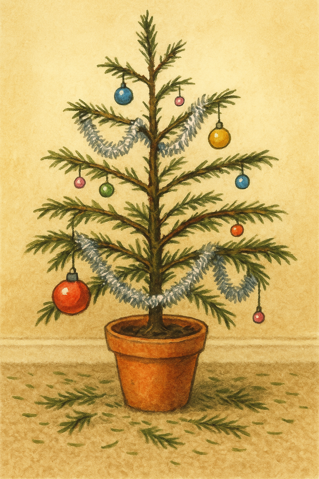 struggling at christmas blog