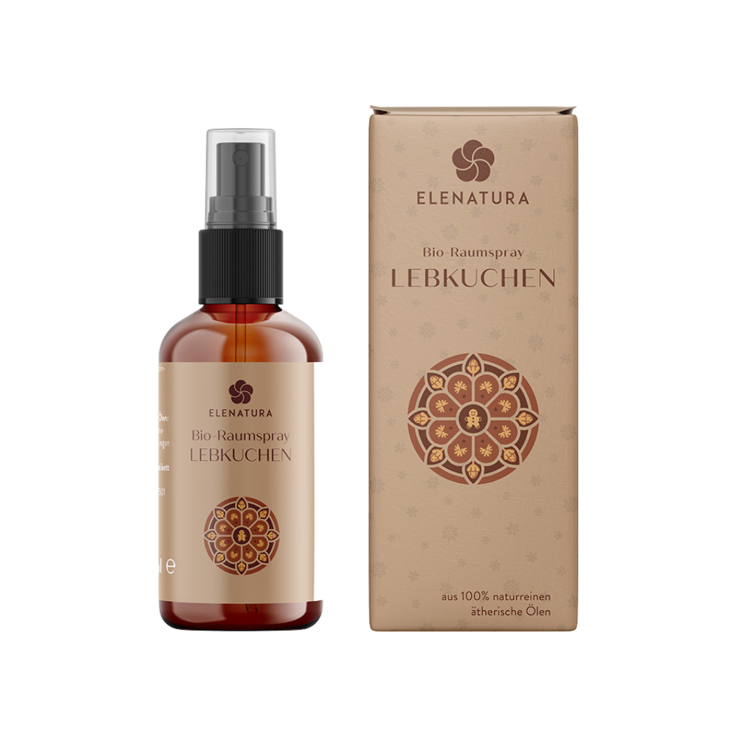 Lebkuchen Bio Raumspray 50ml | Elenatura