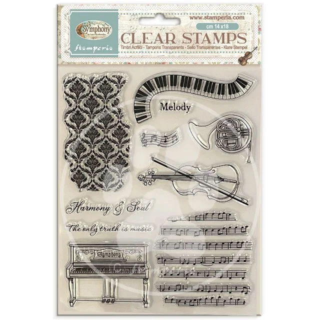Stamperia - Symphony - Stamp - WTK243