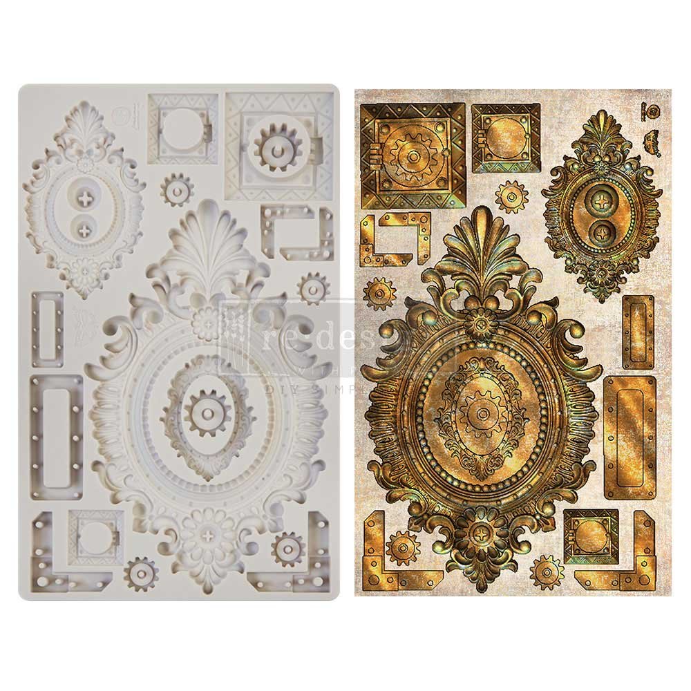 Prima - Finnabair Decor Moulds - Grungy Frames - 5" x 8"