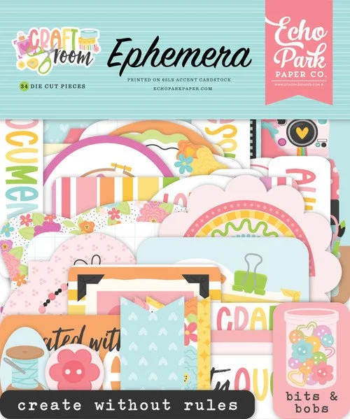Echo Park - Ephemera - Craft Room - CRM492024