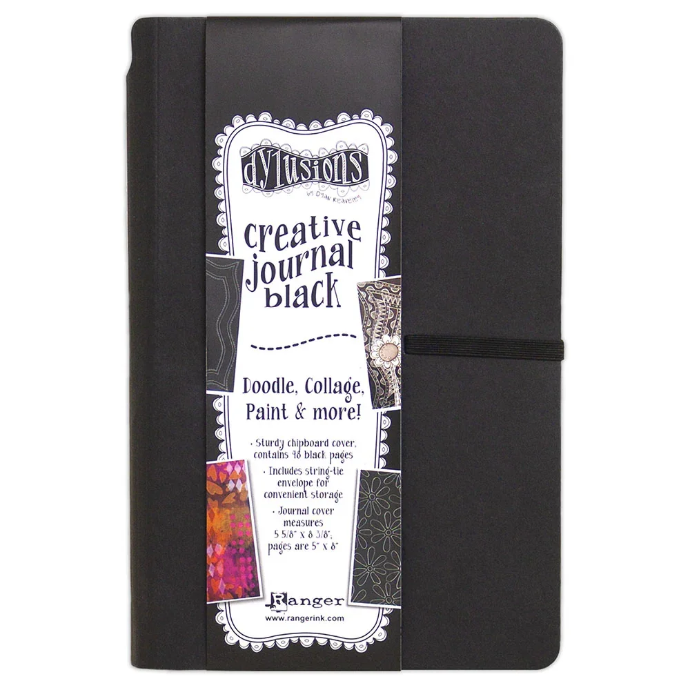 Dylusions - Creative Journal Small - Black - DYJ65630