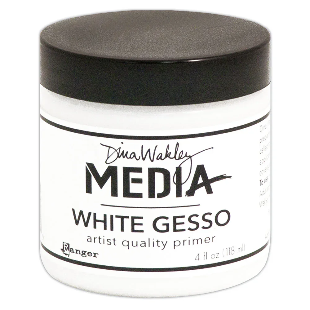 Dina Wakley - Media White Gesso 4oz - MDM41689