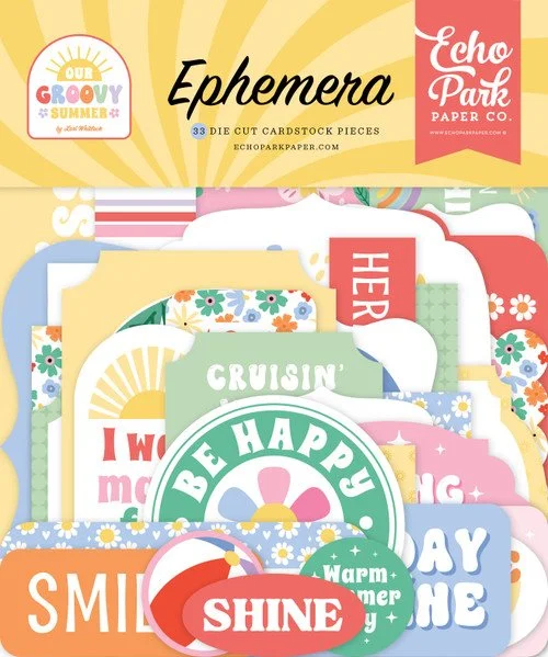 Echo Park - Ephemera - Our Groovy Summer - OGS496024
