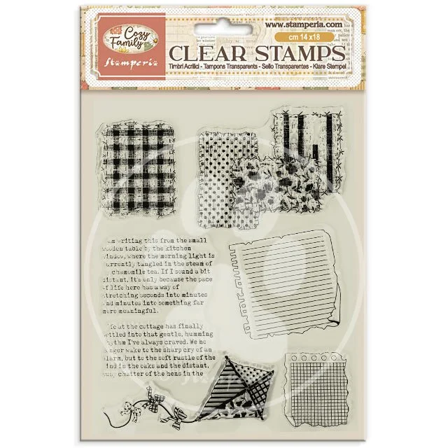 Stamperia - Cozy Family - Stamp - WTK248