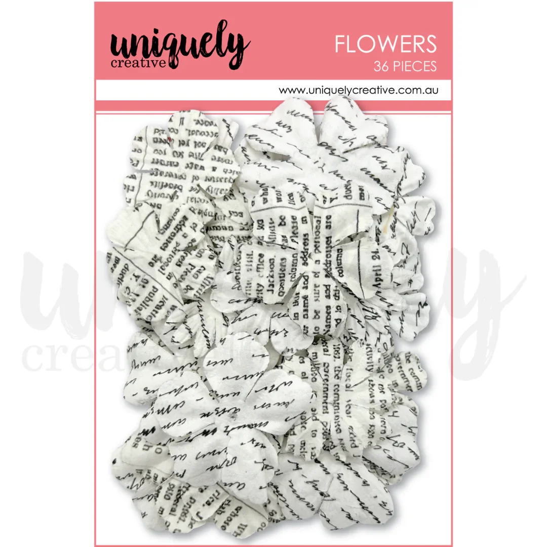 Uniquely Creative - Antique Petal Press Flowers - UCE2166