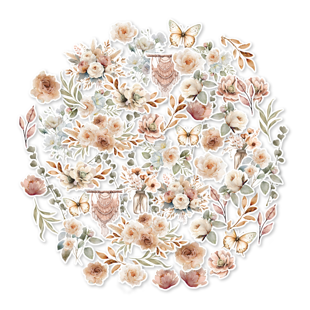 Uniquely Creative - Bohemian Escape - Vellum Creative Cuts - UCP3050