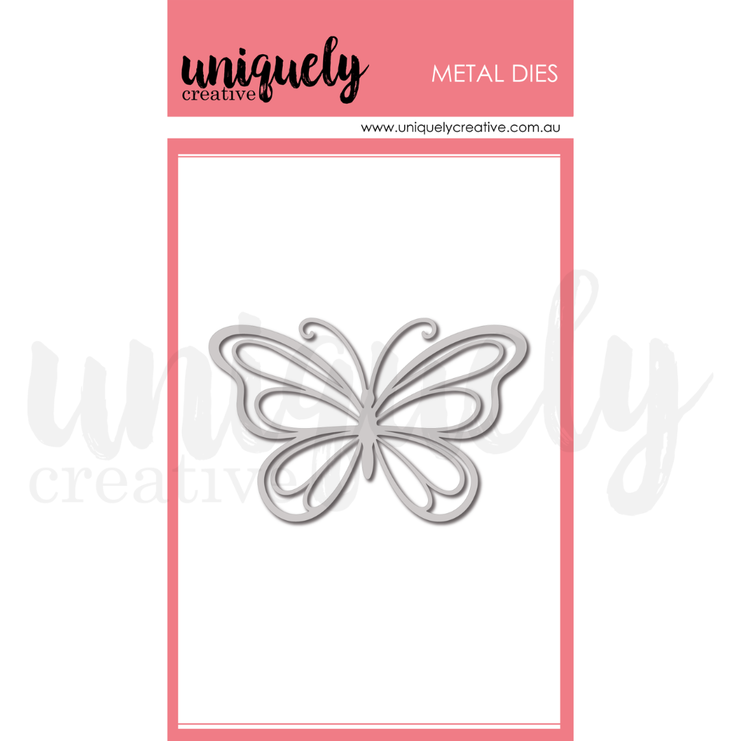 Uniquely Creative - Delighted Curiosities - Drelicate Butterfly Die - UCD2234