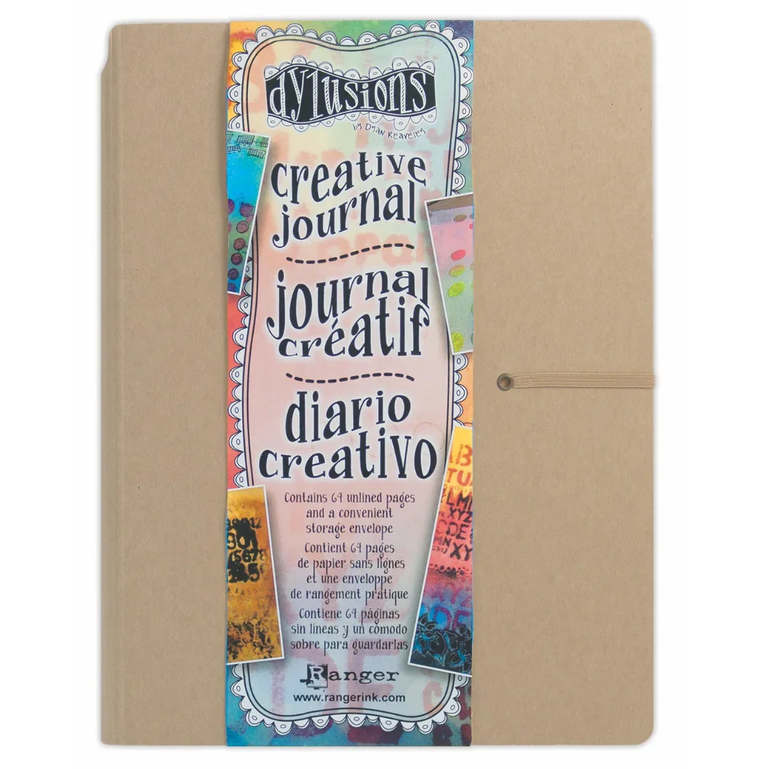 Dylusions - Creative Journal Large - Kraft - DYJ34100