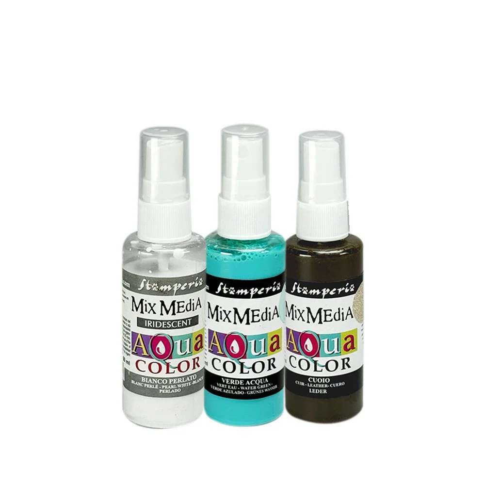 Stamperia - A New Beginning - Aquacolour Spray Set - 3 Colours - KAQXNB