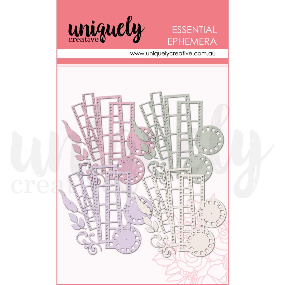 Uniquely Creative - Acetate Layering Ephemera - UCE2178