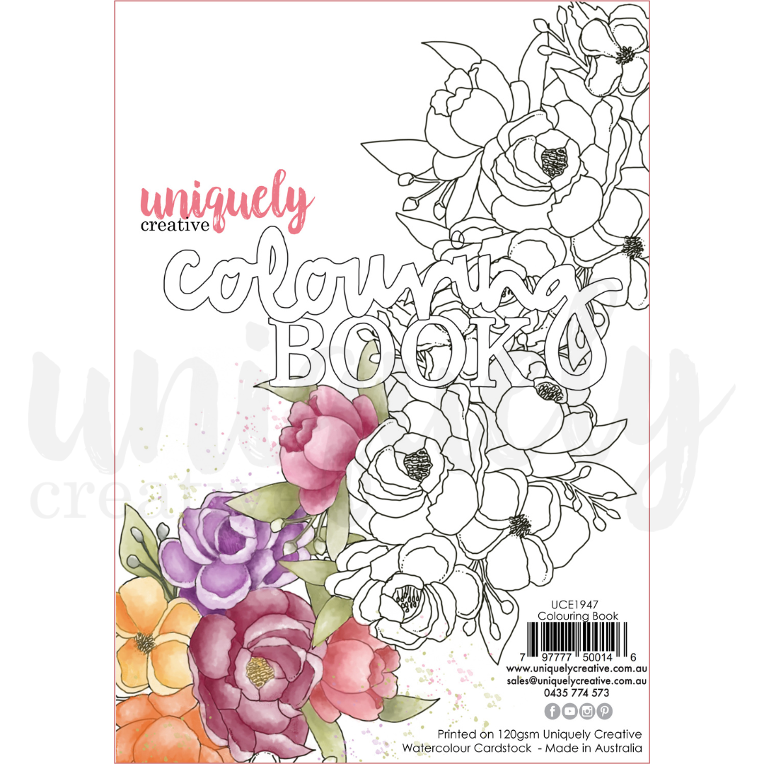 Uniquely Creative - Watercolour Colouring Book - UCE1947