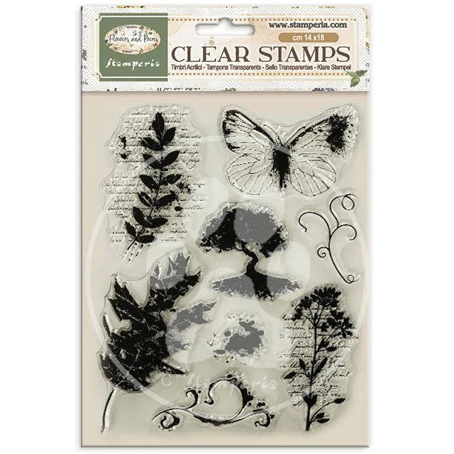 Stamperia - Flowers & Poems - Stamp - WTK247