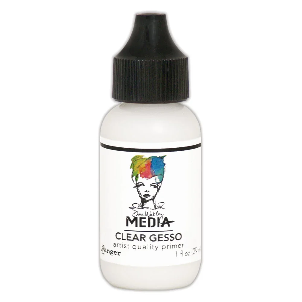 Dina Wakley - Media Clear Gesso 1oz - MDQ54177