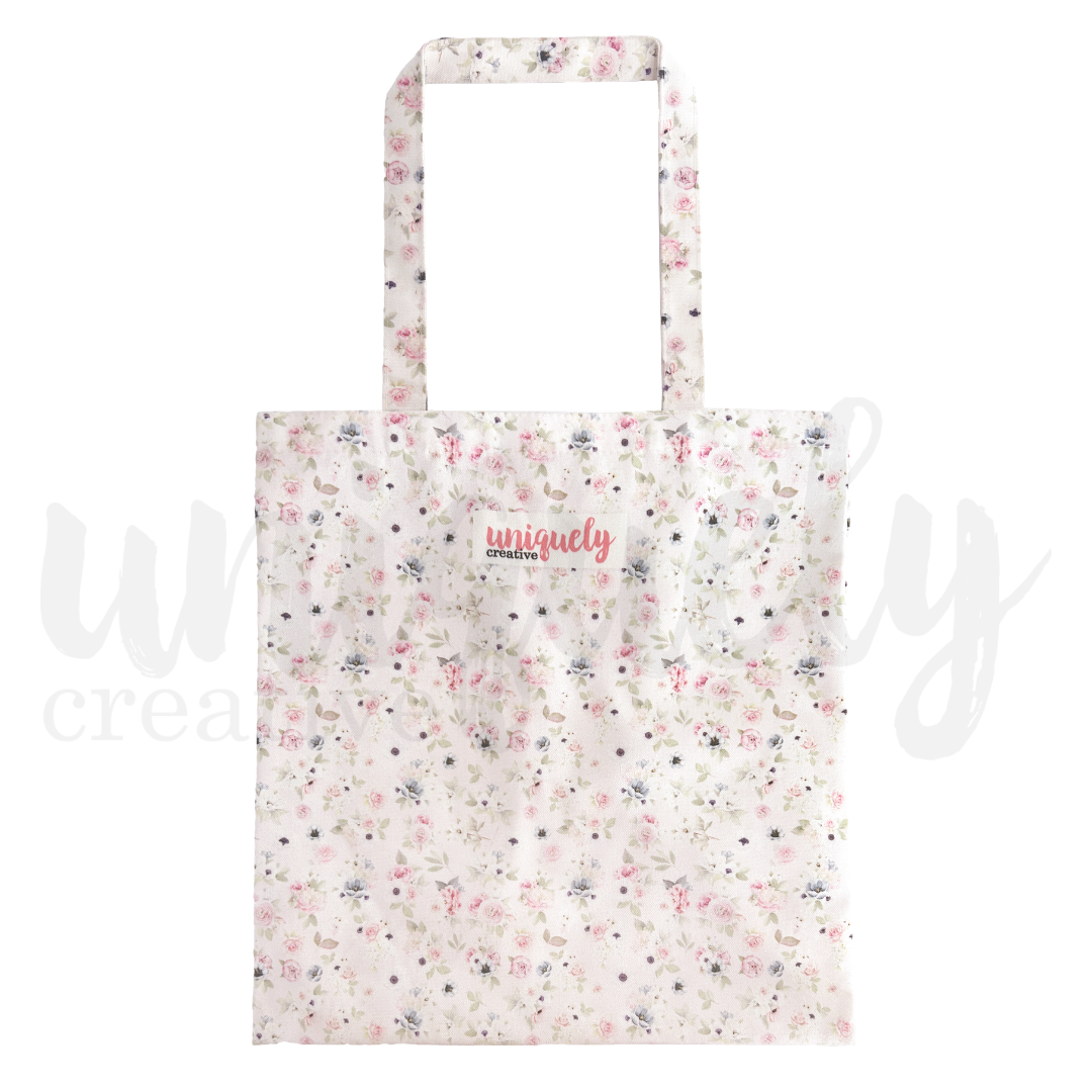Uniquely Creative - Floral Canvas Bag - UCE2237