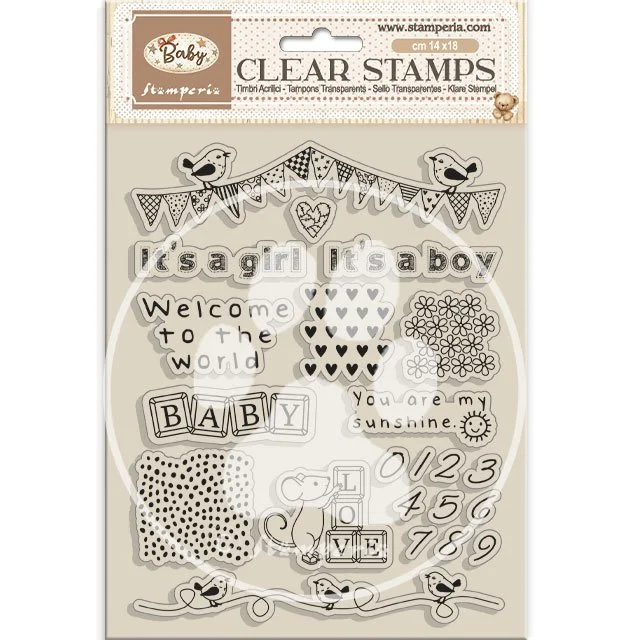 Stamperia - Baby - Acrylic Stamp - WTK235