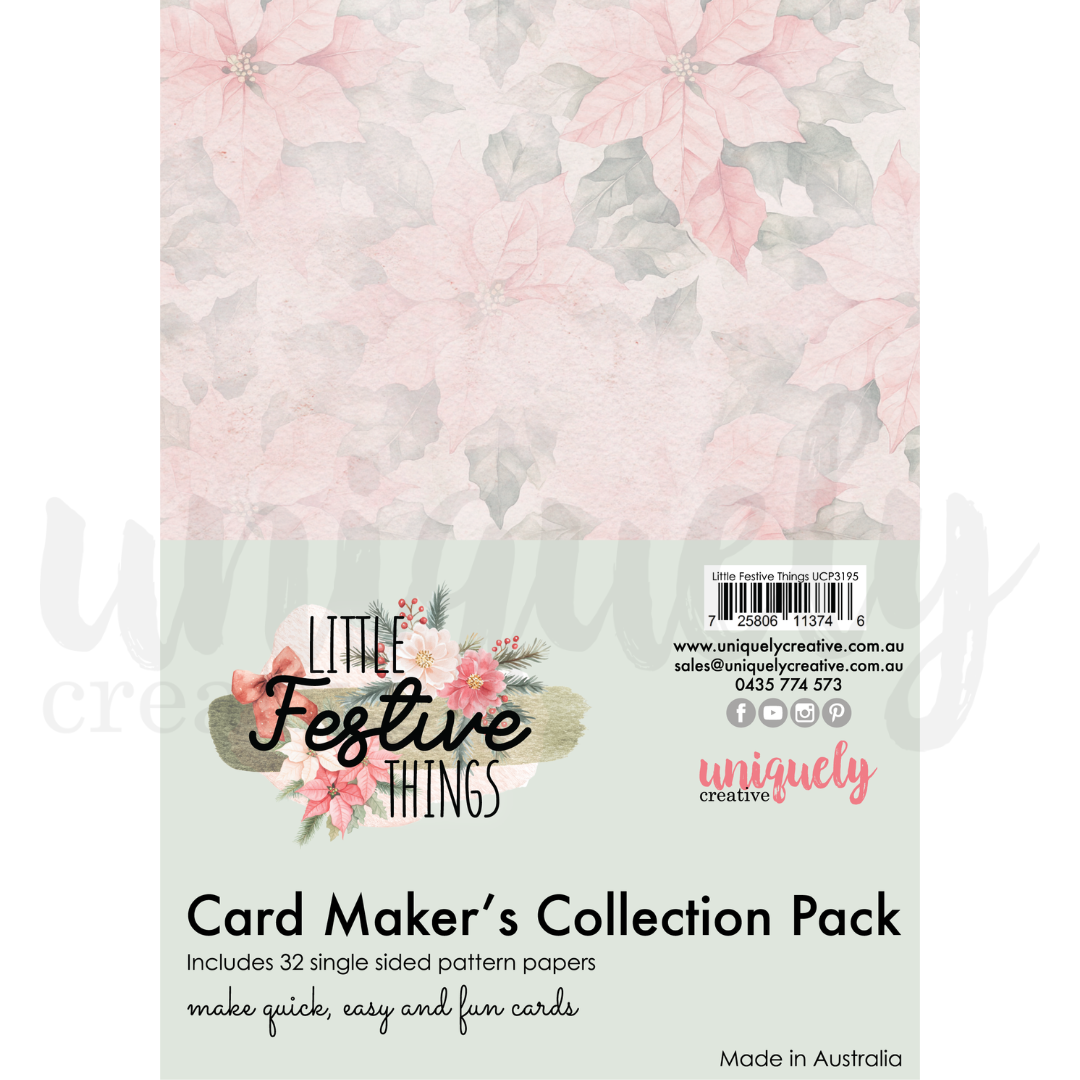 Uniquely Creative - Little Festive Things - Card Makers Collection Pack - UCP3195