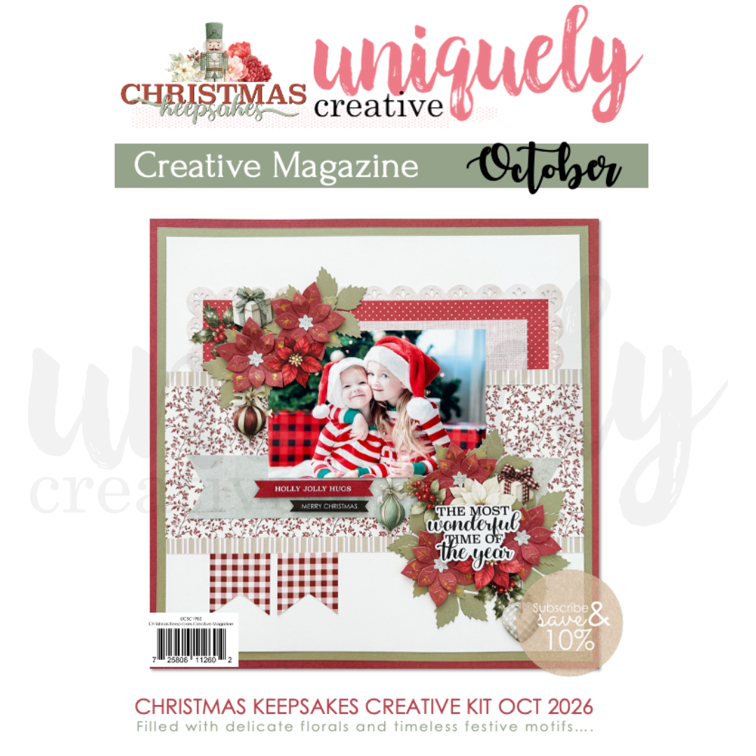Uniquely Creative - Christmas Keepsakes - Magazine  - October 2026 - UCSC1982