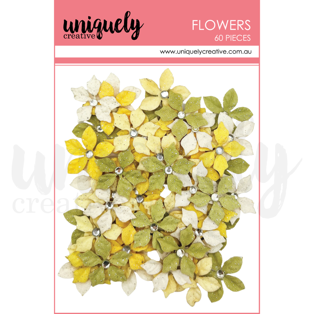 Uniquely Creative - Golden  Meadows Flowers - UCE2203