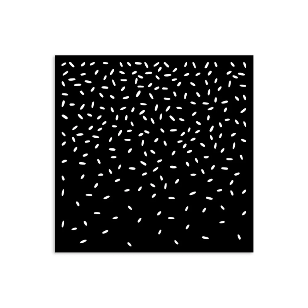 Stamperia - Candy Christmas - 12 x 12cm Stencil - Dripping with Sugar Sparkling - KSTDS51