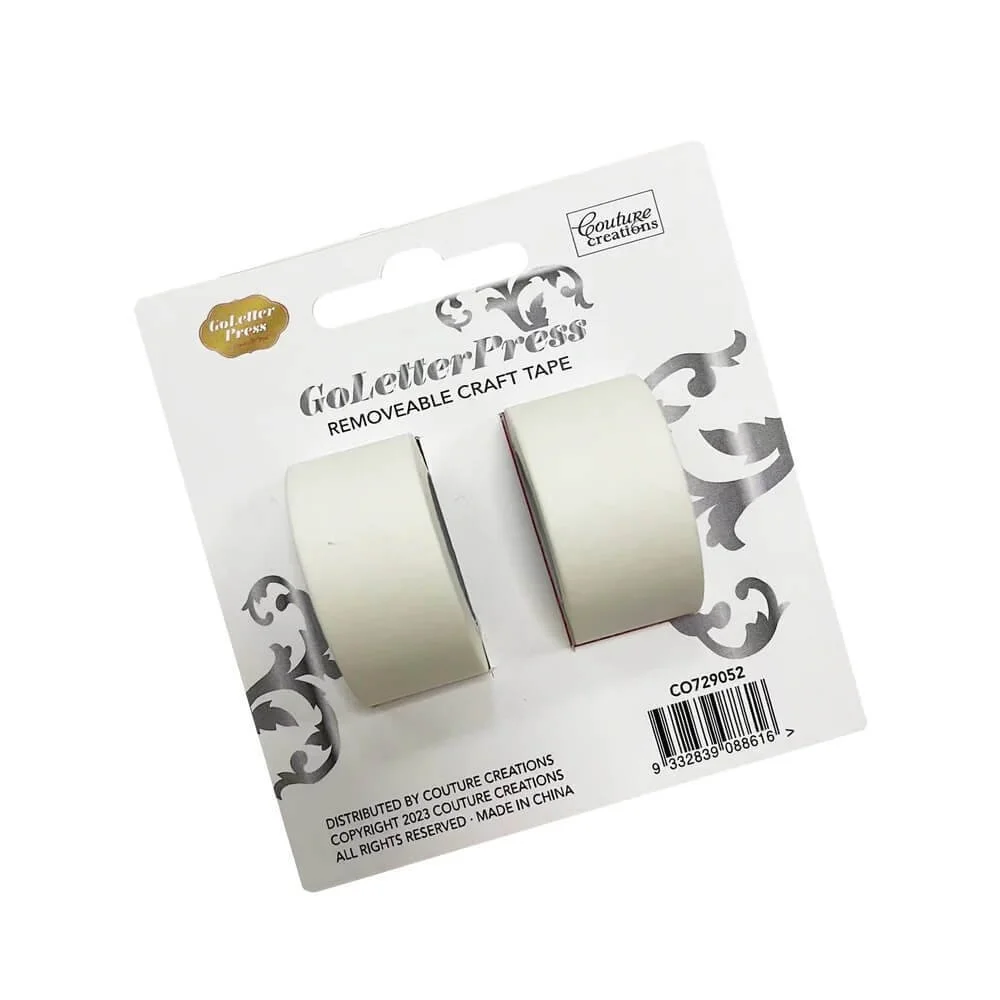 Couture Creations - Go Letter Press - Removable Craft Tape - CO729052